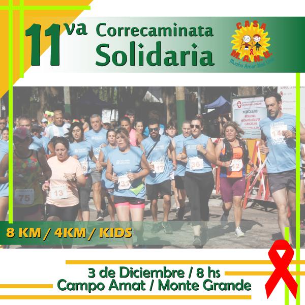 11va Correcaminata Solidaria